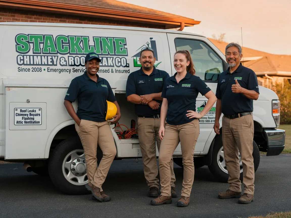Chimney flashing repair company in Custar, OH
